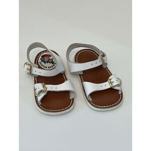 Buster browns sandals 285887 baby size 2‎ double straps unisex white